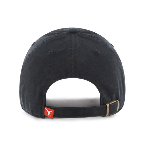 47-brand-texas-longhorns-clean-up-cap-black image 2
