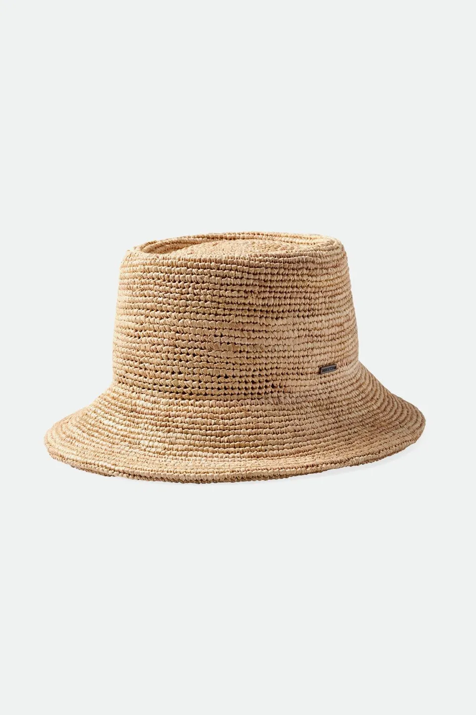 brixton-ellee-straw-bucket-hat-tan-raffia-stroh image 1