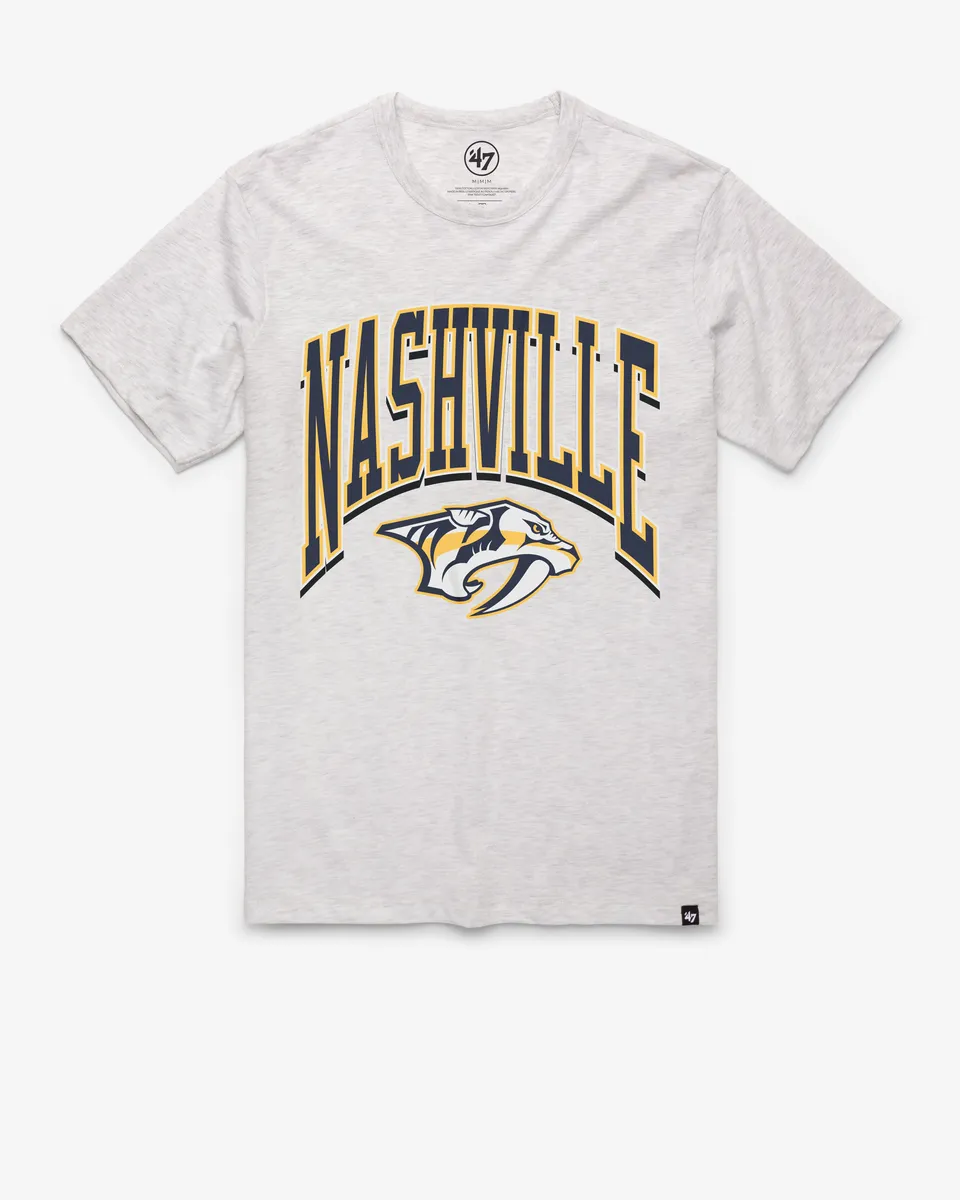 47-franklin-nashville-predators-t-shirt-relay-grey-vintage image 1