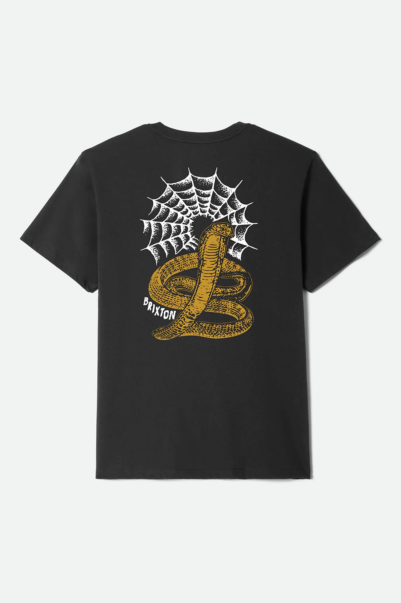 brixton-switchback-t-shirt-herren-schwarz-vintage image 2