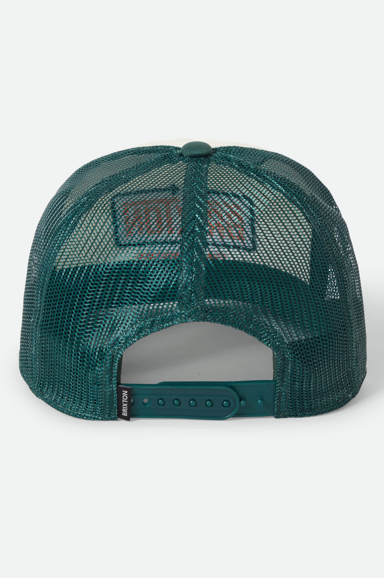 brixton-caldwell-netplus-trucker-cap-primal-green-whitecap-mesh image 2