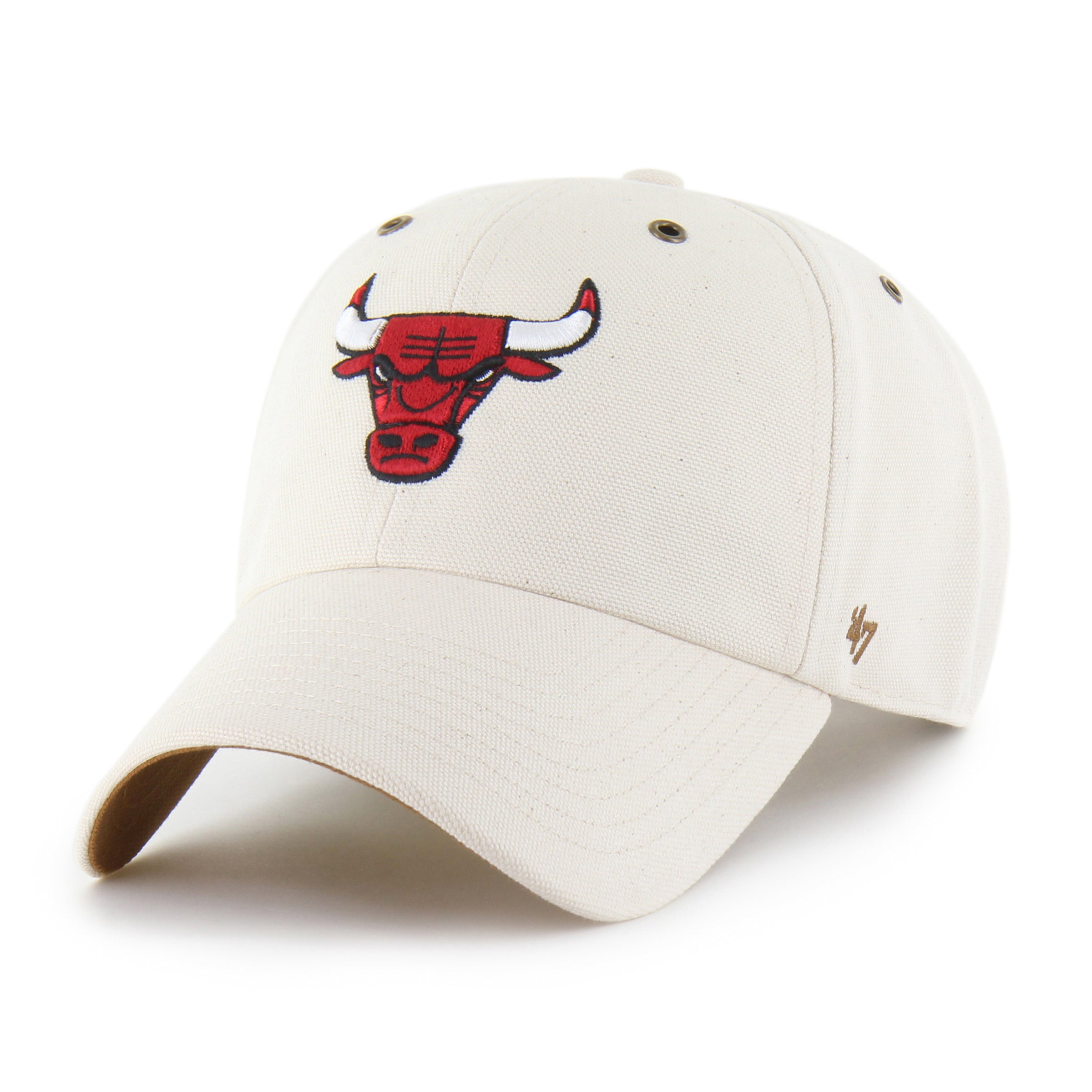 47-brand-chicago-bulls-clean-up-cap-natural-carhartt-undyed image 1