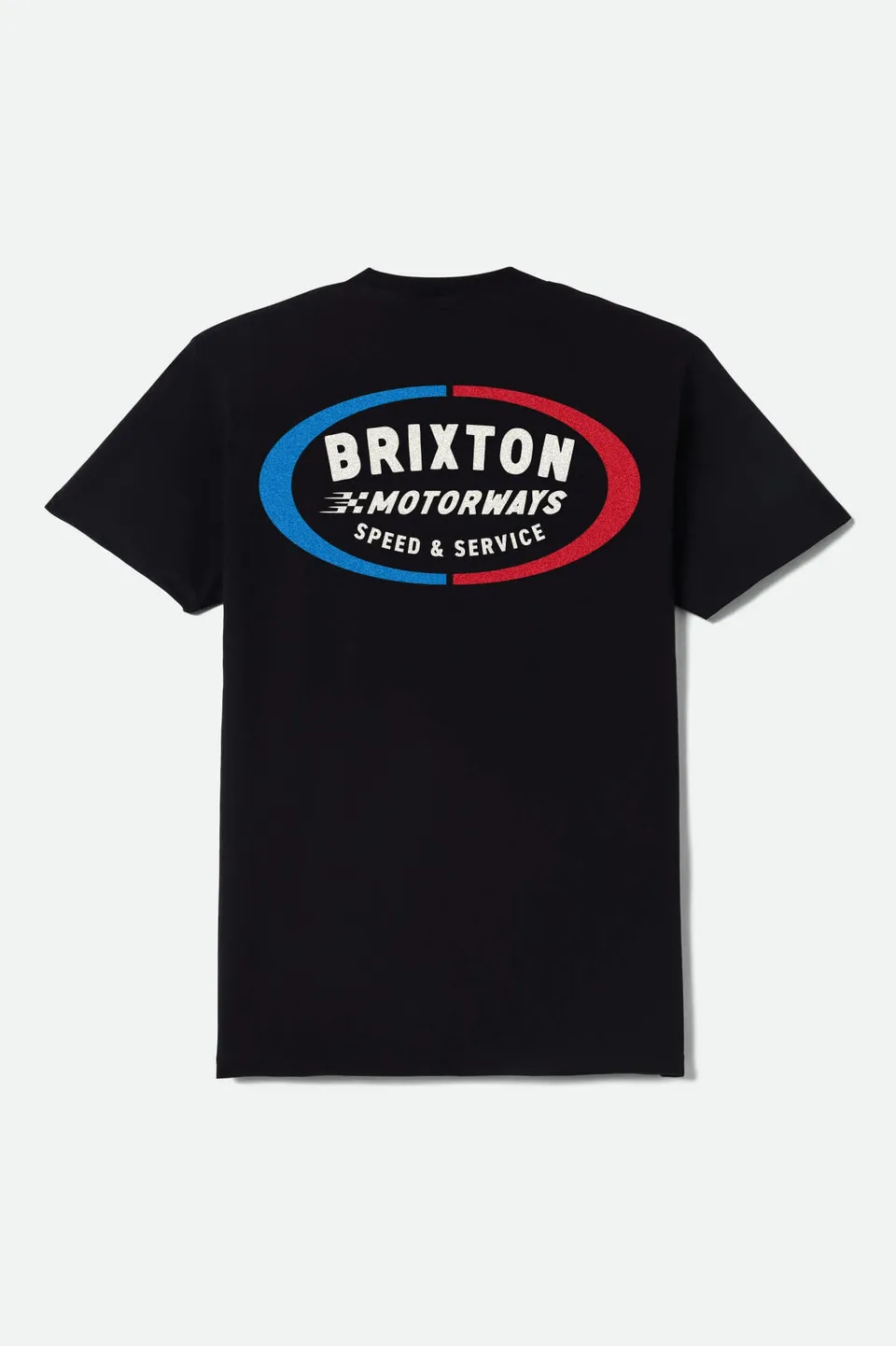 brixton-rhett-t-shirt-schwarz-baumwolle image 1