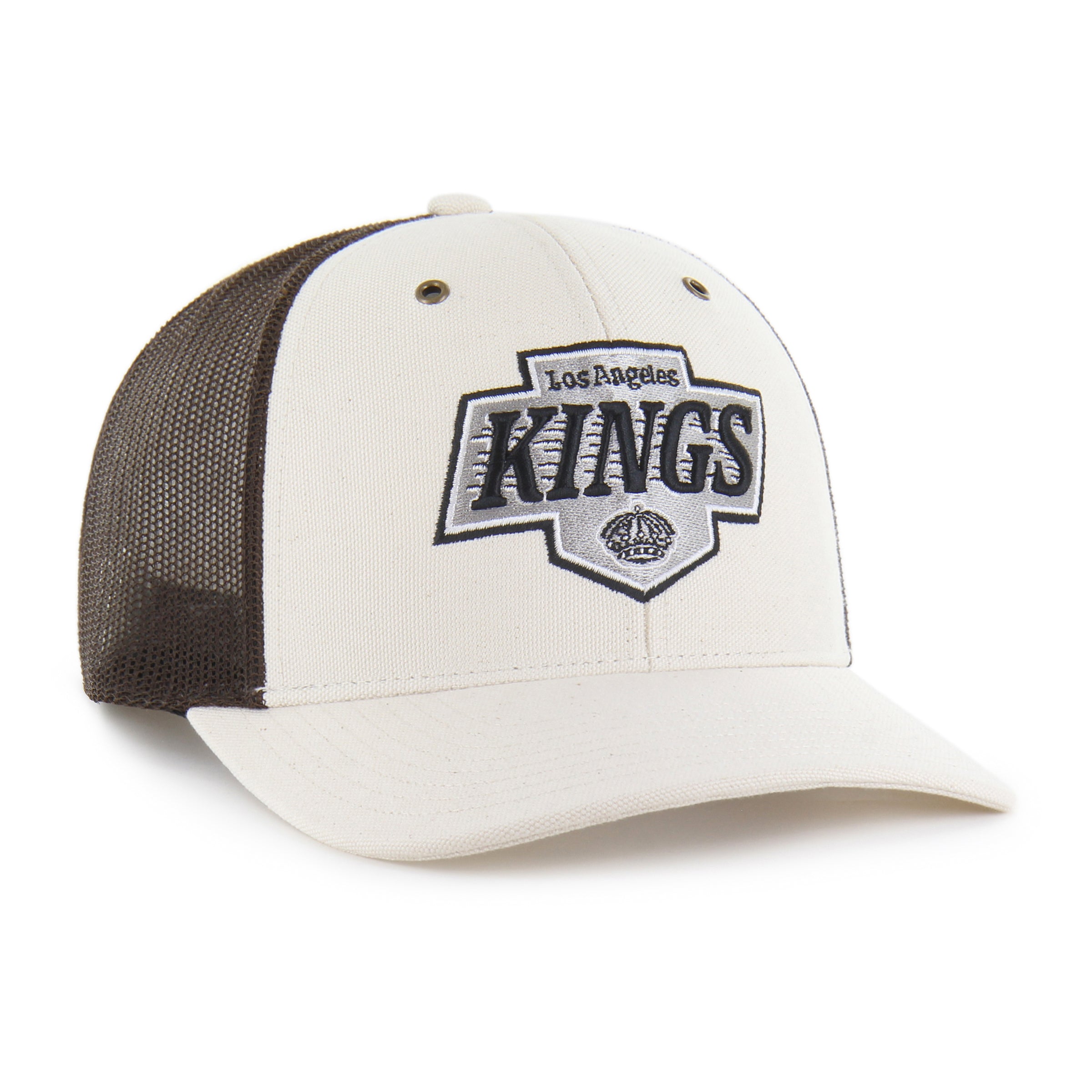 47-trucker-los-angeles-kings-carhartt-undyed-cap-natural image 4