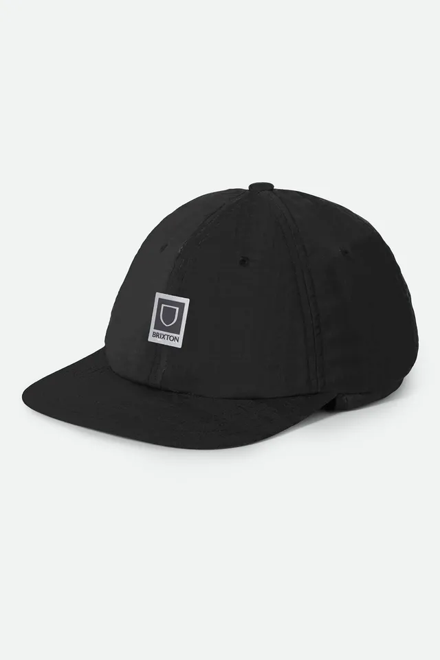 brixton-journey-water-hat-surf-cap-schwarz-nylon-stretch image 1