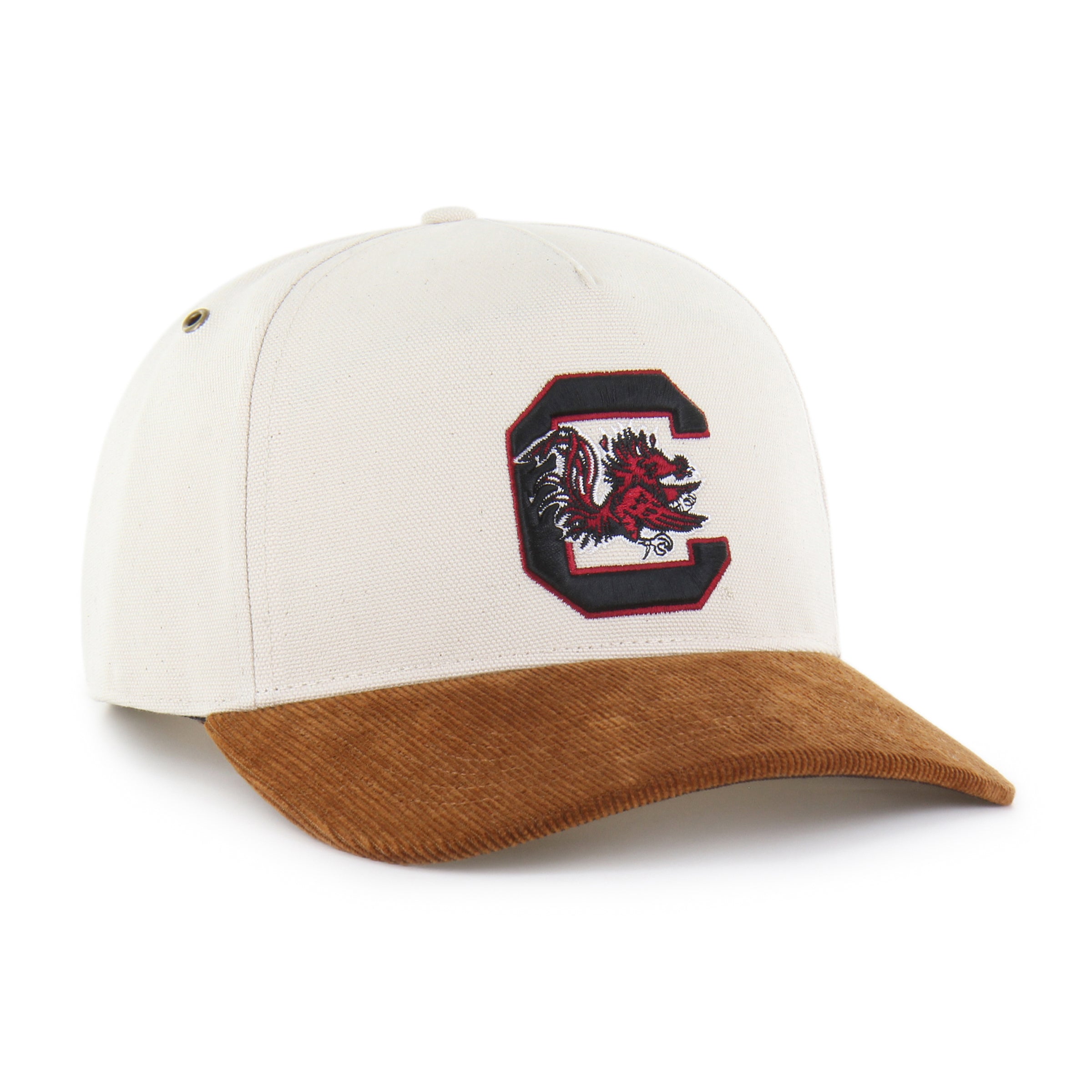 47-brand-hitch-carhartt-snapback-natural-gamecocks image 4