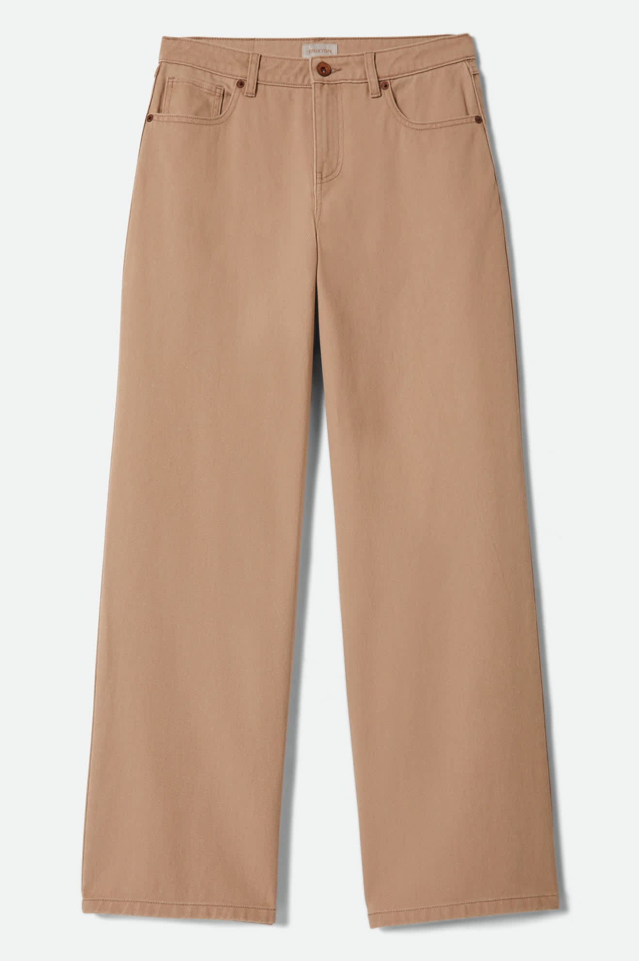 brixton-chloe-5-pocket-pant-stoffhose-washed-taupe-stickerei image 3