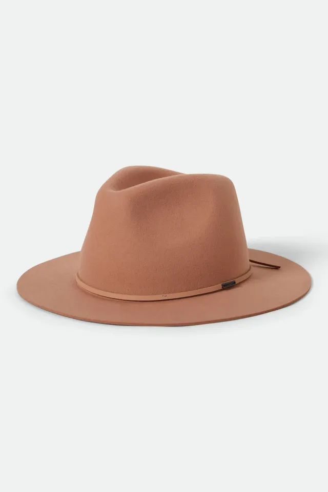 brixton-wesley-fedora-filzhut-italian-clay-wollfilz image 1