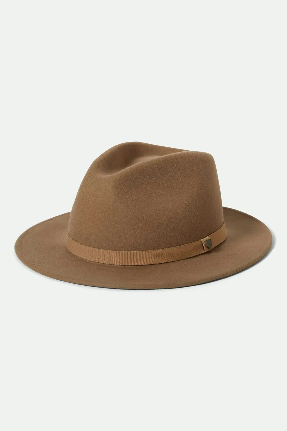 brixton-messer-fedora-khaki-wollfilz-packable-reisehut image 1