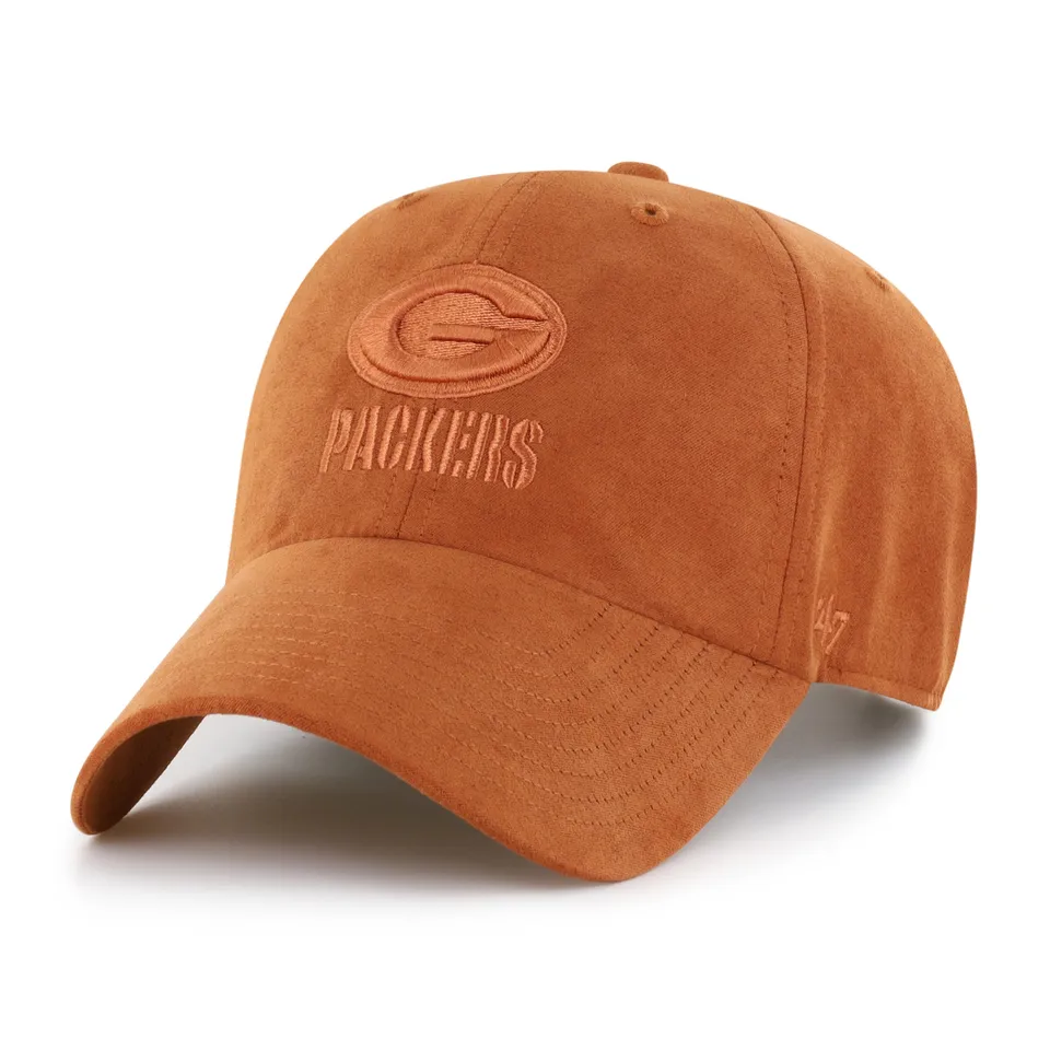 47-brand-packers-clean-up-cap-burnt-orange-suede-osf image 1