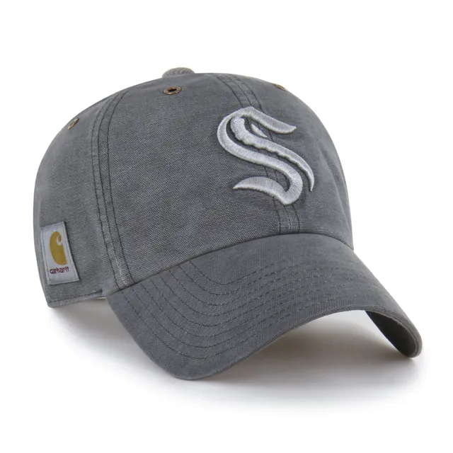 47-brand-clean-up-seattle-kraken-carhartt-cap-schwarz-osf image 1