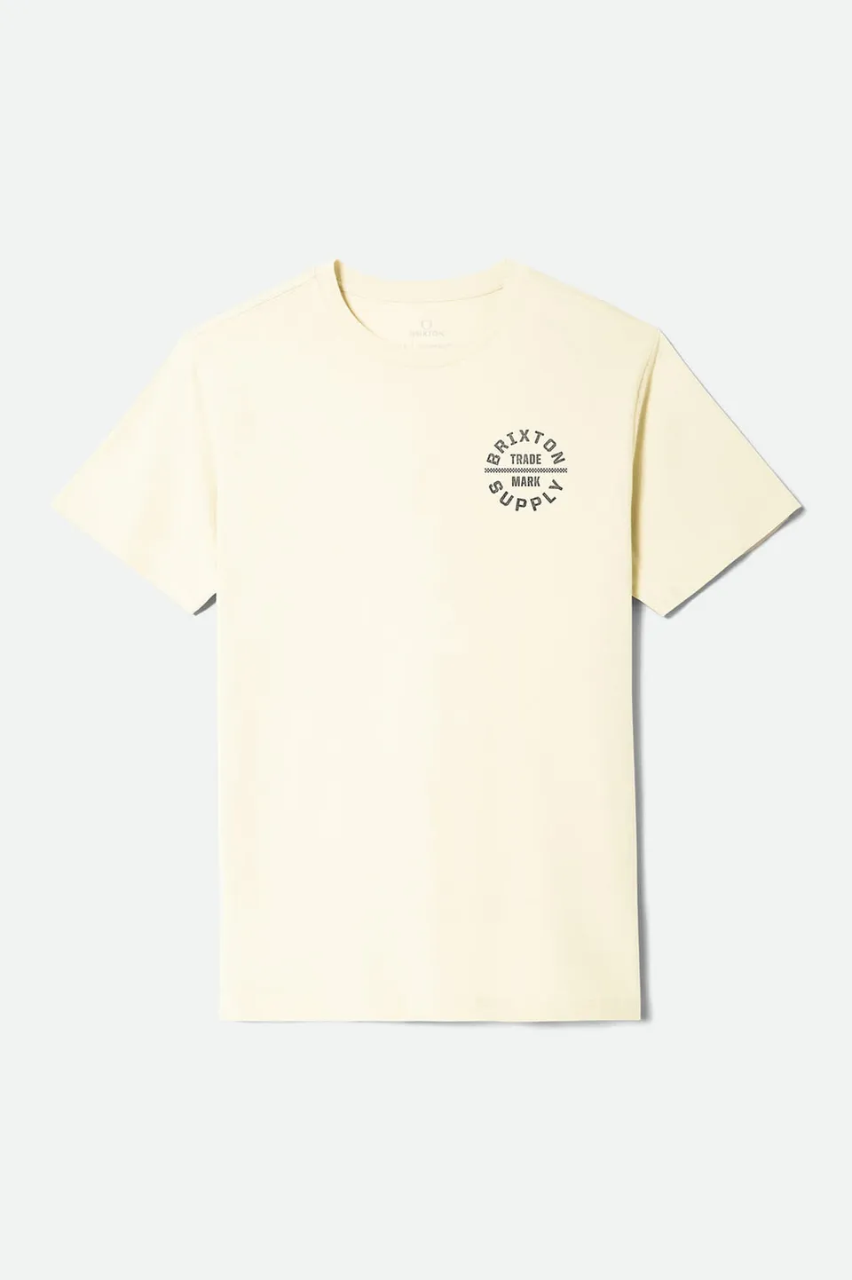 brixton-oath-v-t-shirt-creme-schwarz-baumwolle image 1