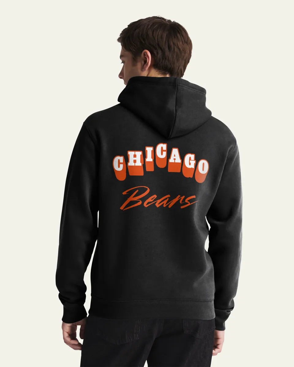 47-brand-headline-chicago-bears-hoodie-herren-schwarz image 1