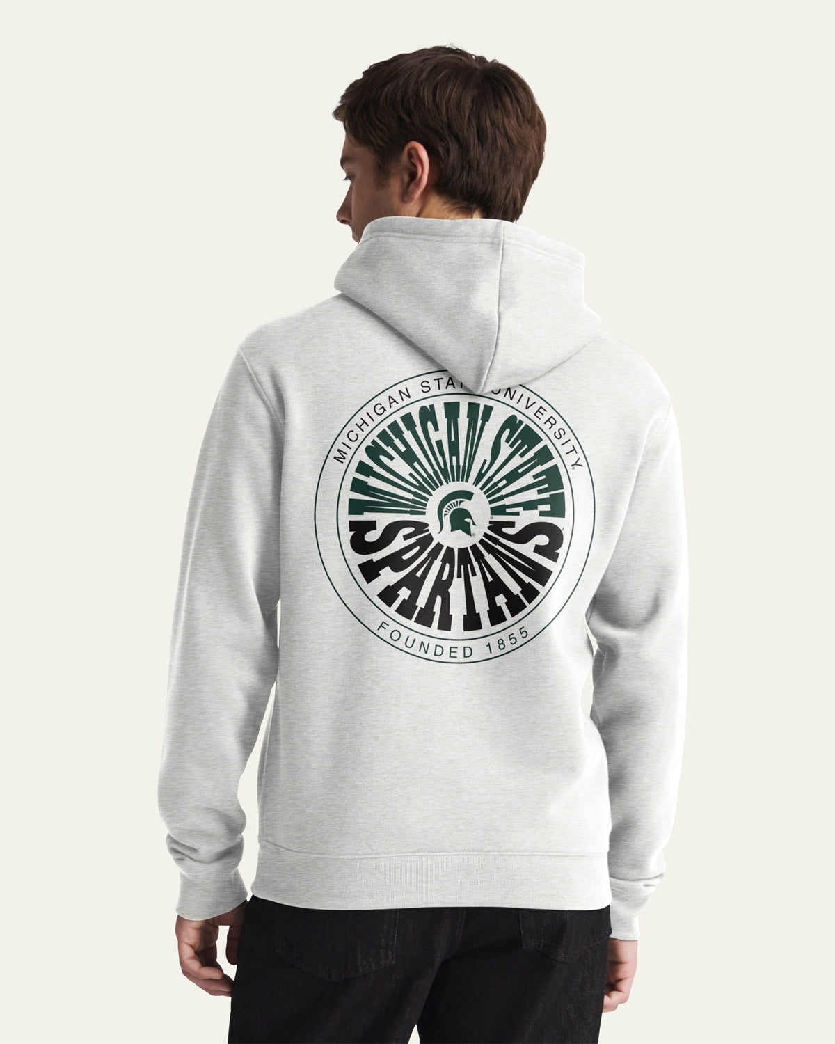 47-brand-headline-hood-michigan-state-hoodie-grau image 1