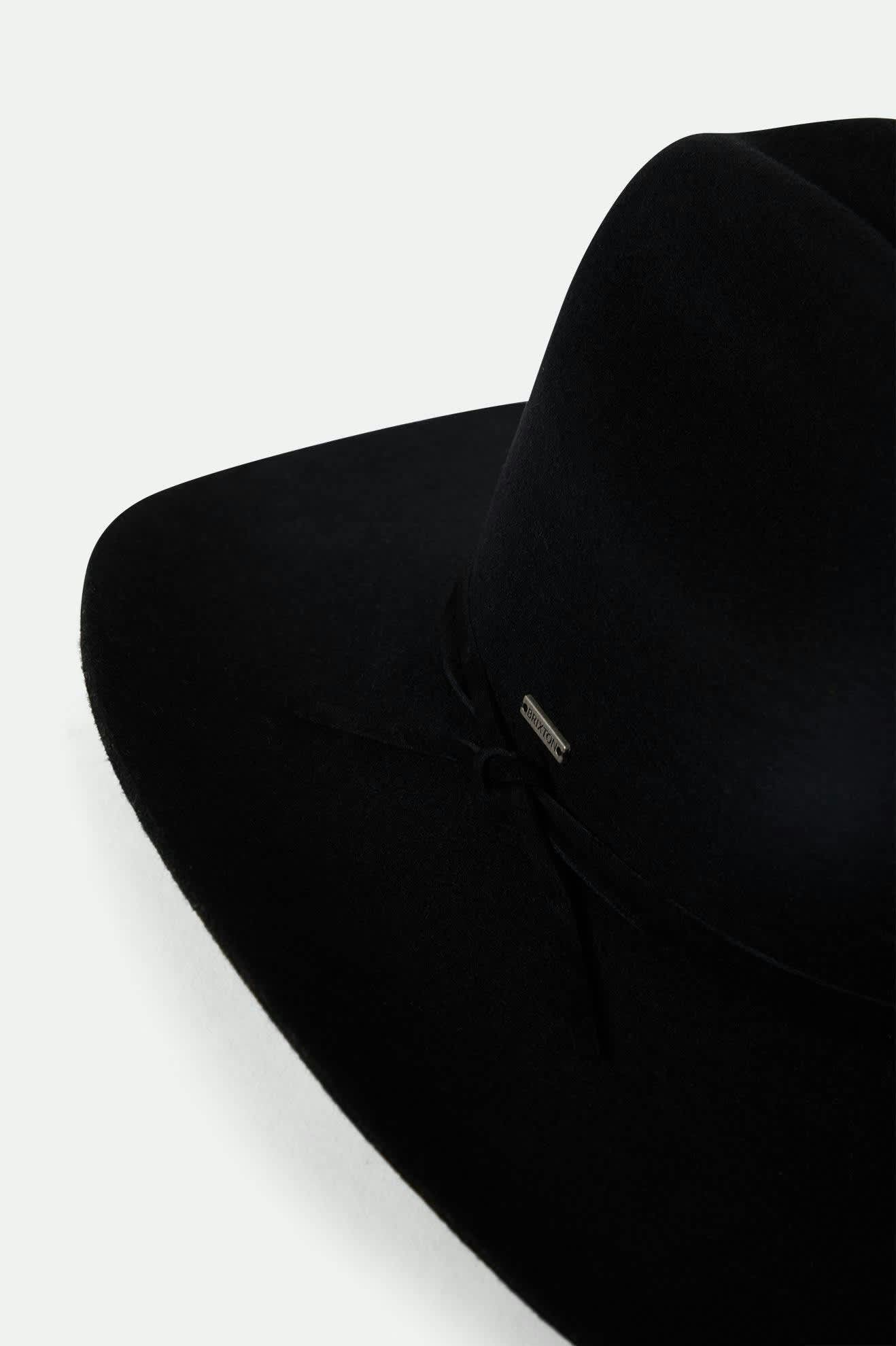 brixton-laredo-wthr-guard-cowboyhut-black-wollfilz image 3