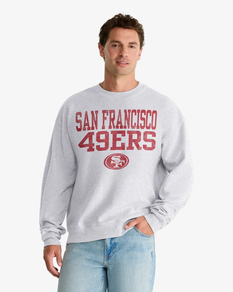 47-brand-campus-stack-foundation-crew-49ers-grau image 1