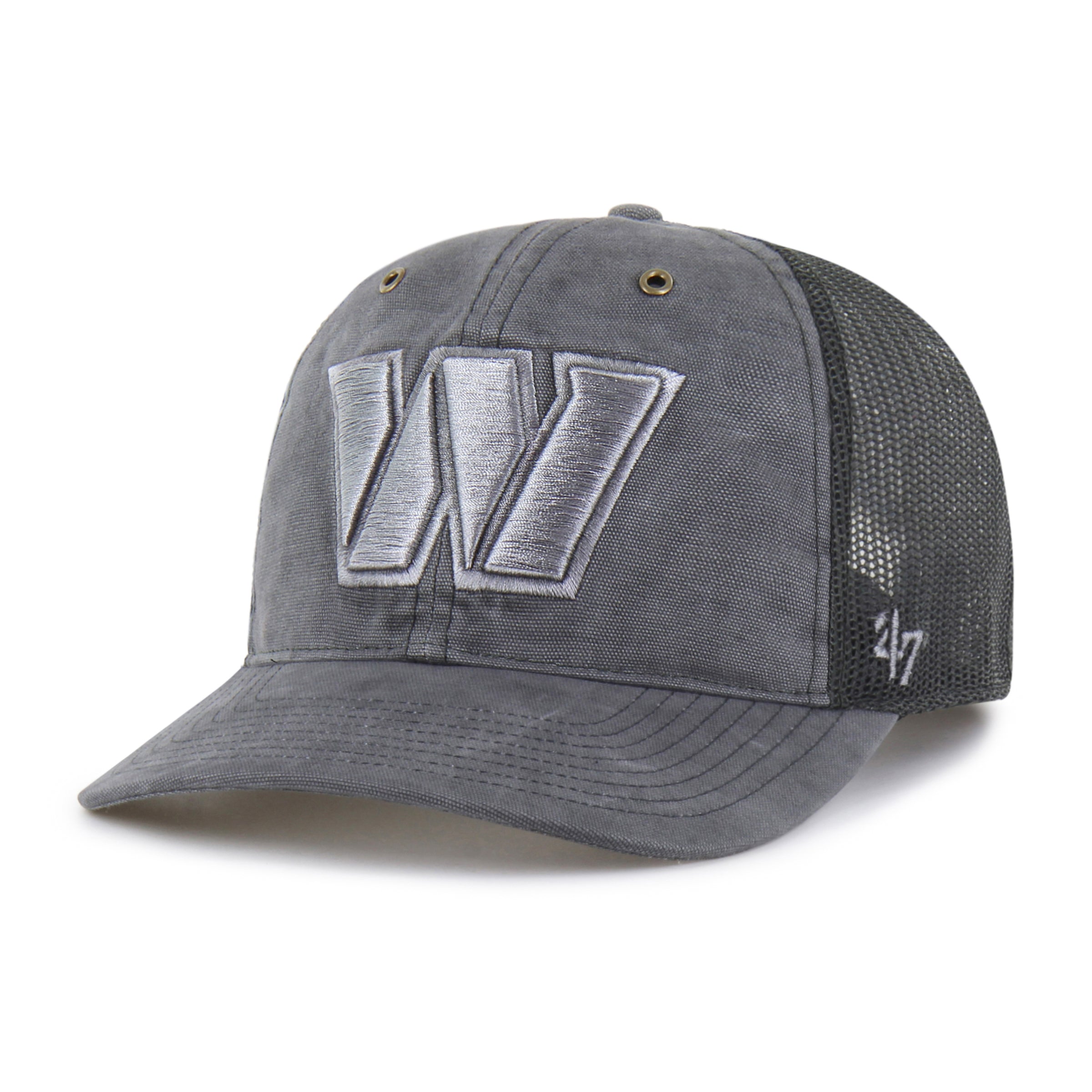 47-brand-washington-commanders-carhartt-trucker-cap-schwarz-snapback image 4