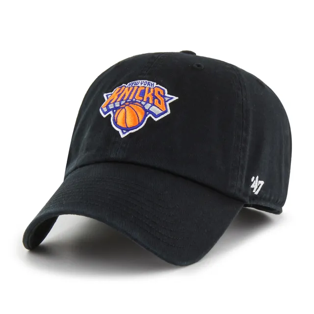 47-clean-up-new-york-knicks-basecap-schwarz-osf-strapback image 1