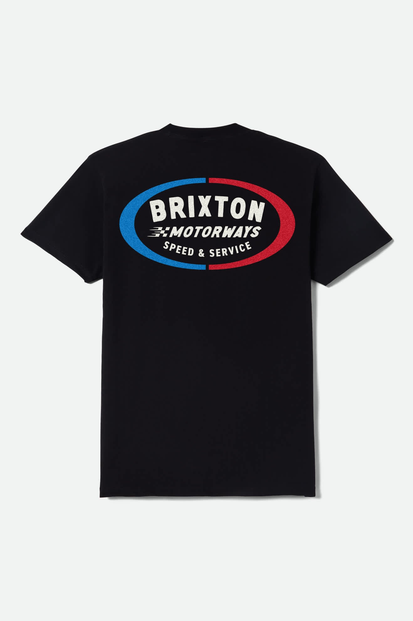 brixton-rhett-t-shirt-schwarz-baumwolle image 1