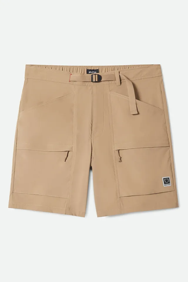 brixton-journey-utility-short-khaki-ripstop-kurze-hose image 1