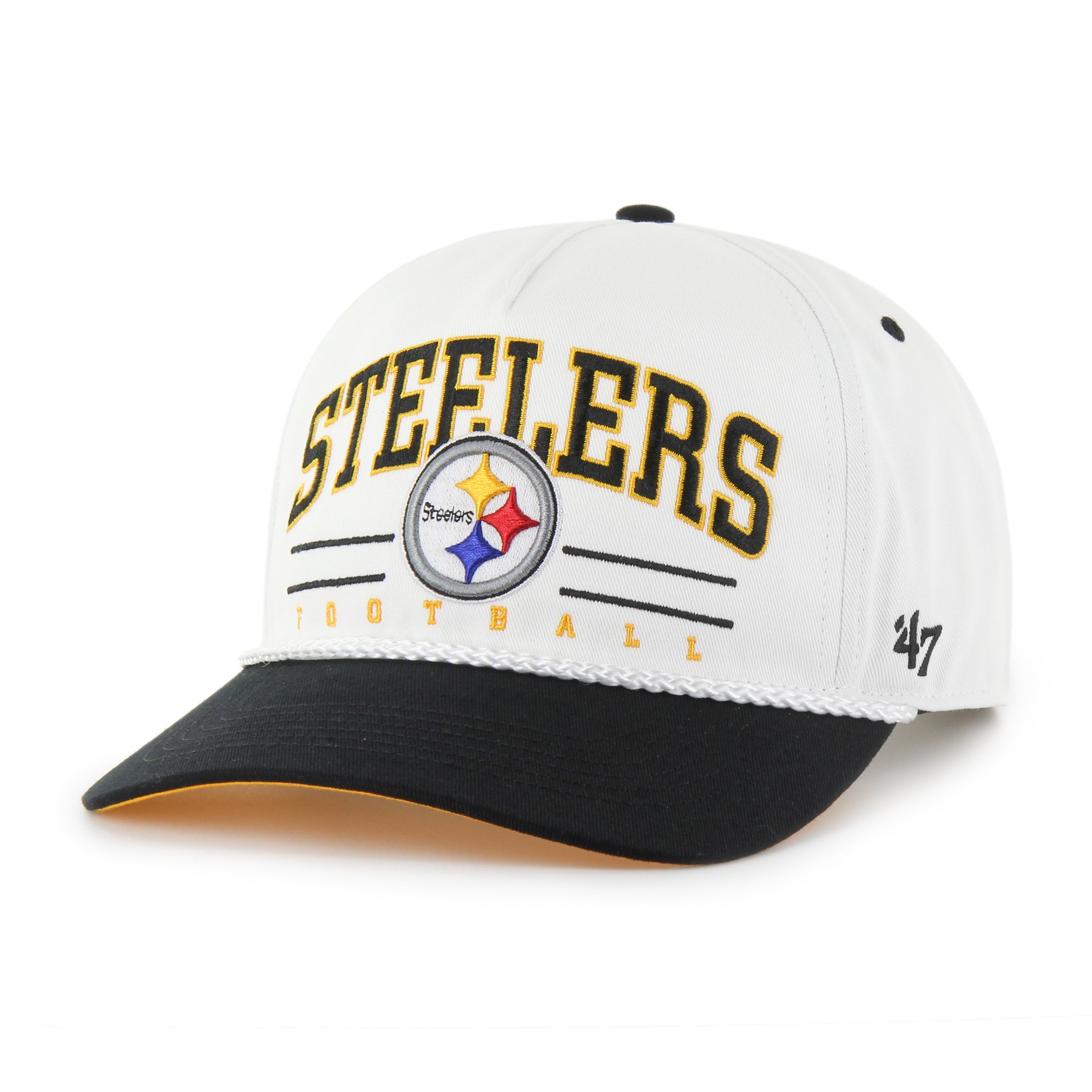 47-brand-hitch-roscoe-pittsburgh-steelers-cap-wei image 1