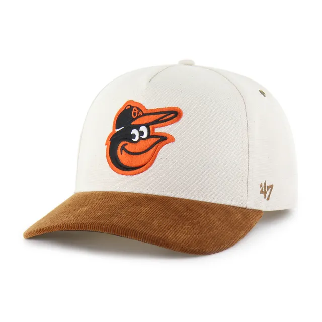 47-brand-hitch-baltimore-orioles-carhartt-undyed-snapback-cap-natural image 1