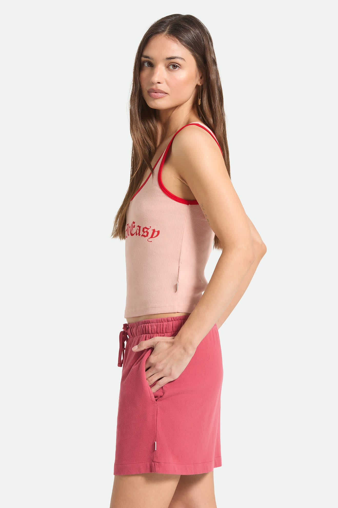 brixton-take-it-easy-ringer-a-tank-silver-pink image 3