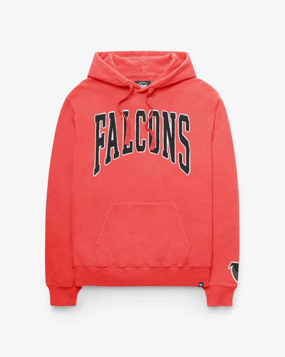 47-brand-headline-crew-falcons-hoodie-light-habanero image 1