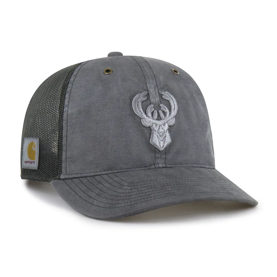 47-brand-trucker-milwaukee-bucks-cap-schwarz-snapback image 1