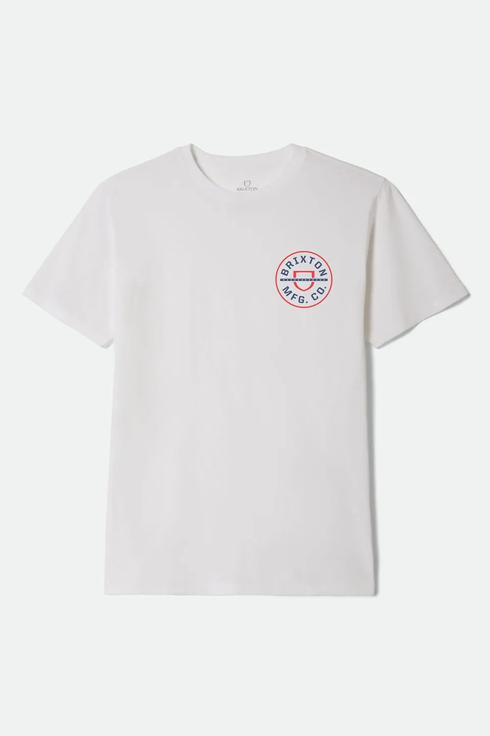 brixton-crest-starline-t-shirt-wei-herren-mit-print image 1