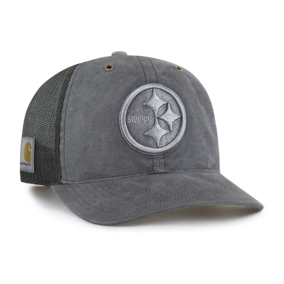 47-brand-trucker-pittsburgh-steelers-cap-schwarz-snapback image 1