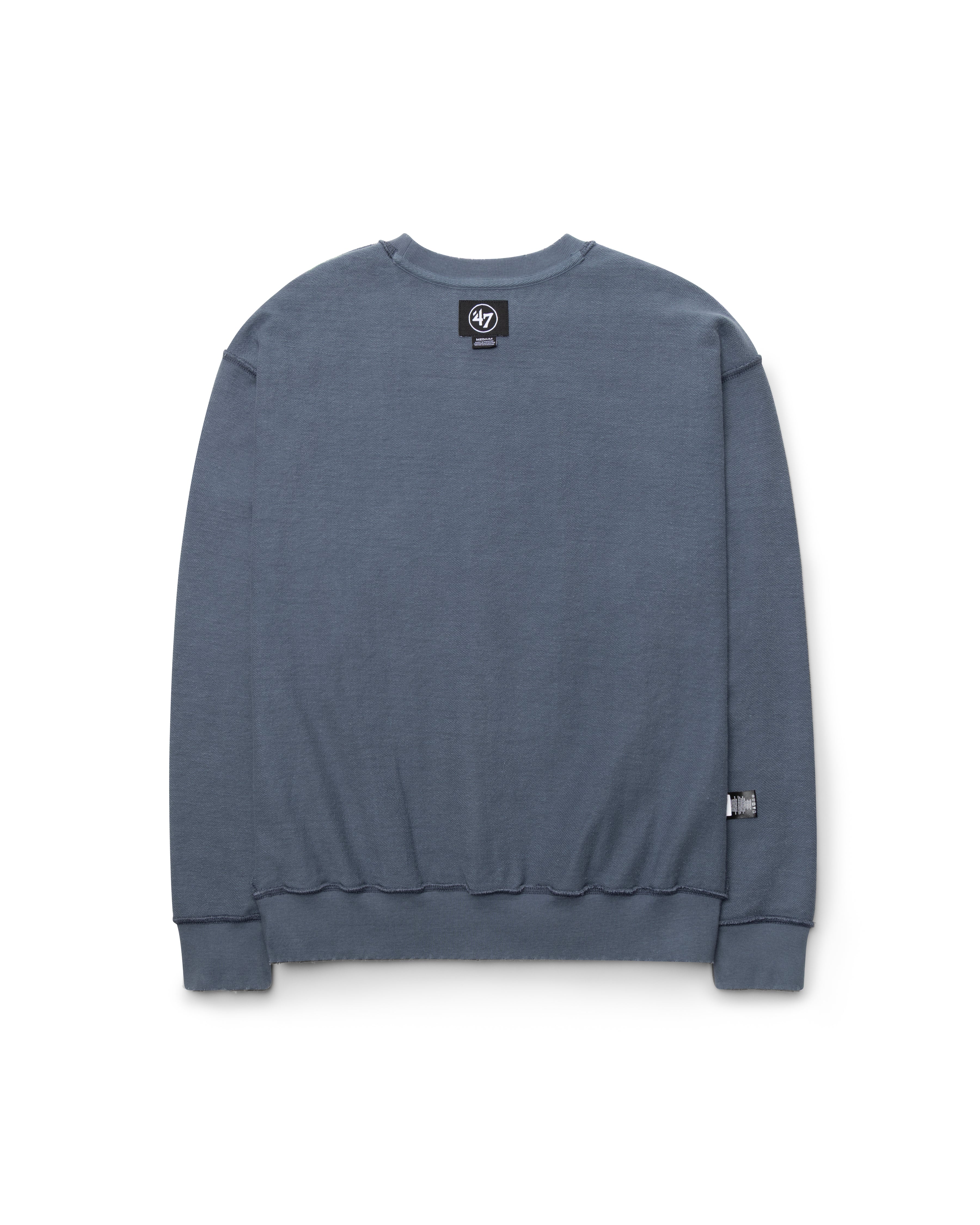 47-foundation-yankees-turn-two-distressed-sweatshirt-rusted-navy image 2