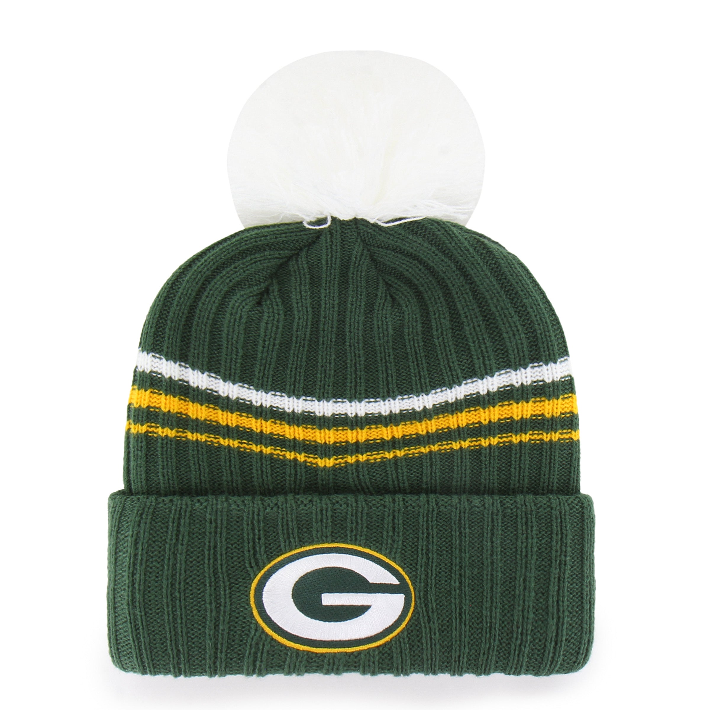 47-brand-knits-packers-fuzzy-script-cuff-beanie-dunkelgr-n image 2
