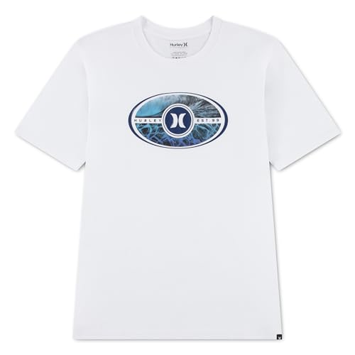 hurley-89133-grafik-t-shirt-jungen-gr-8-10-jahre-kurzarm image 4