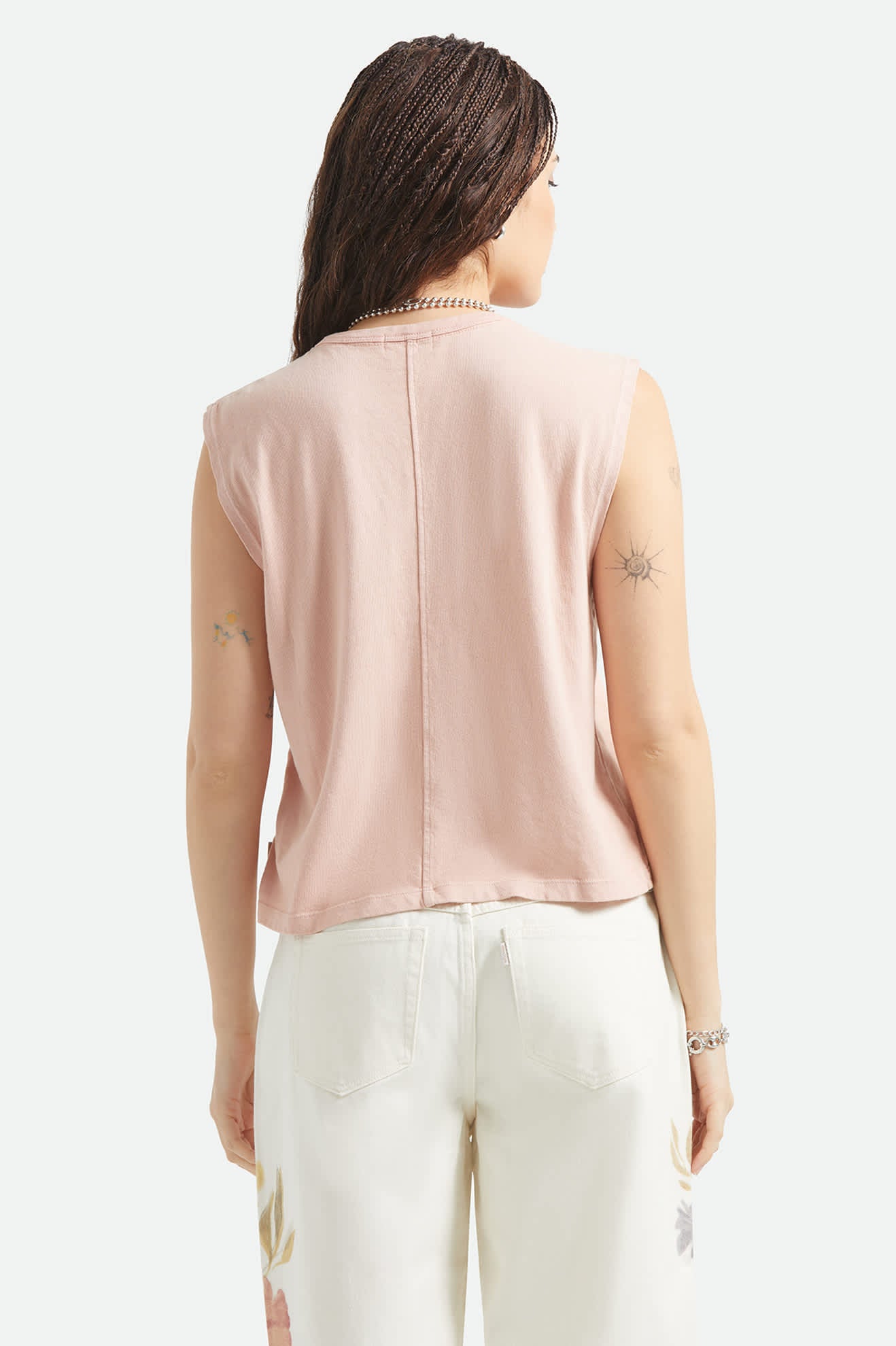 brixton-carefree-muscle-tank-top-silber-pink-bio image 4