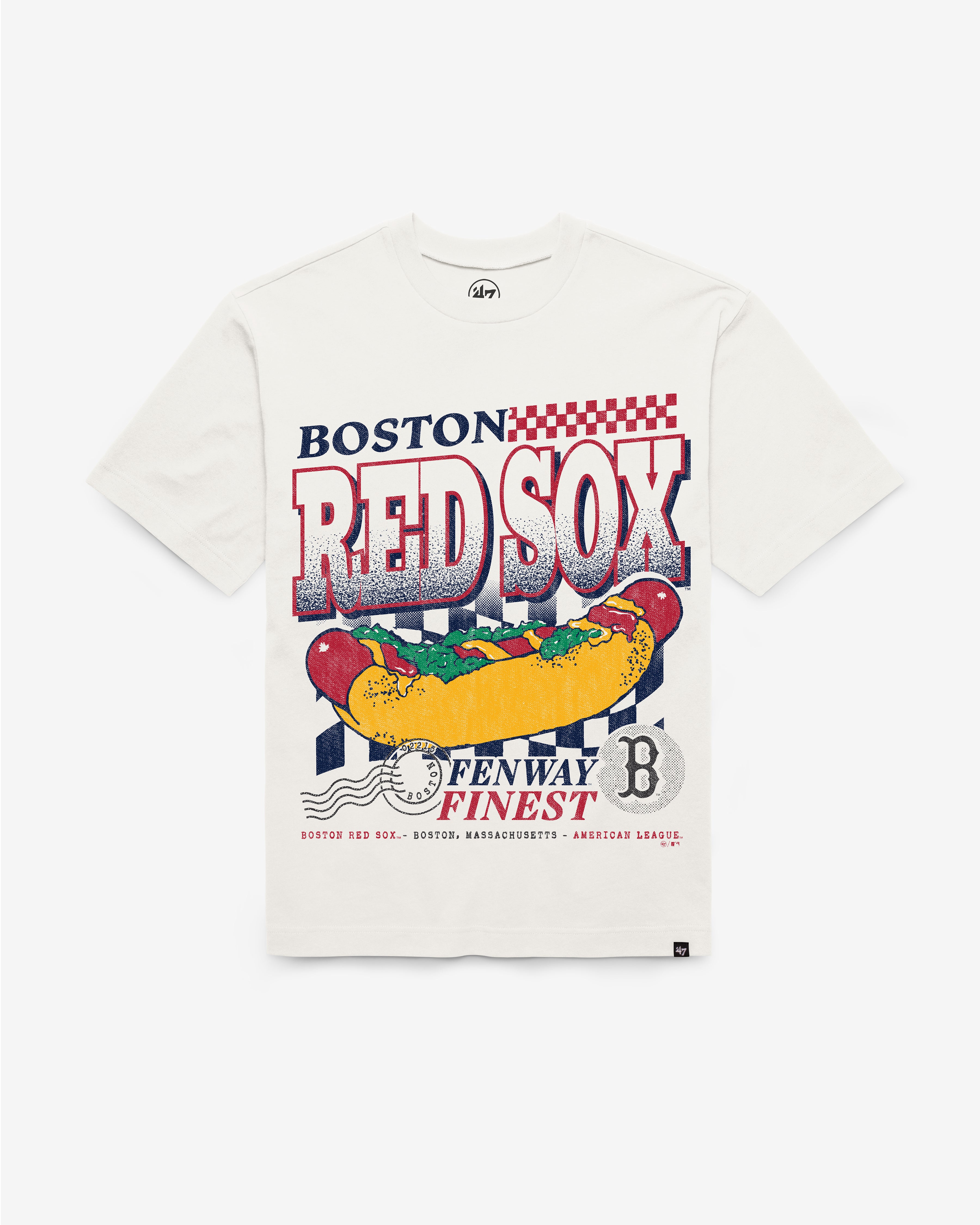47-foundation-boston-red-sox-on-the-grill-t-shirt-sandstone image 1