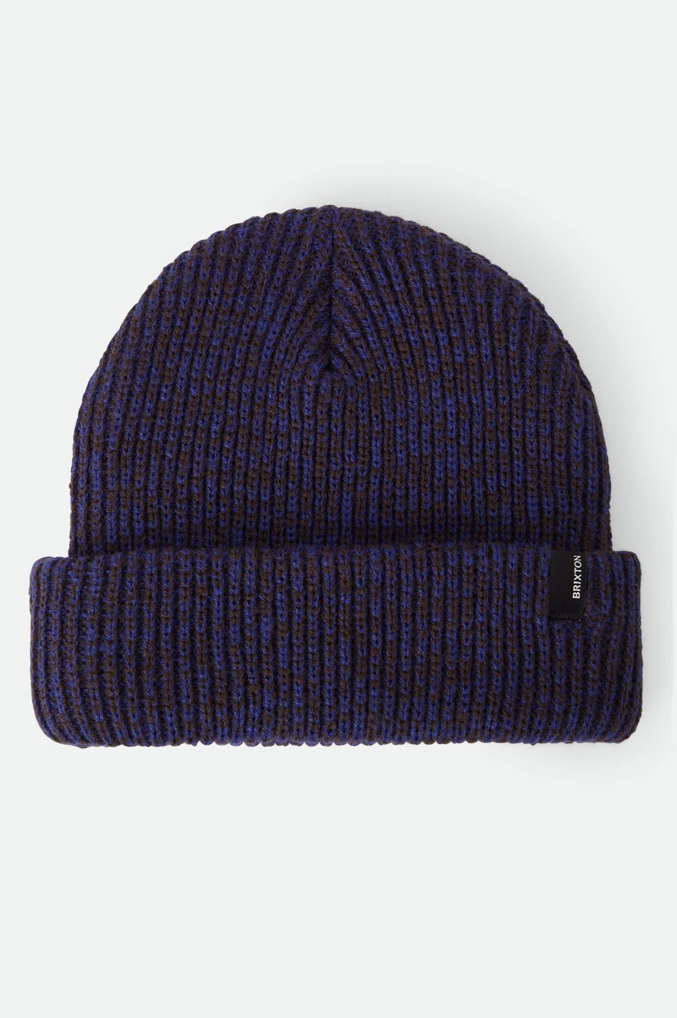 brixton-chunky-heist-beanie-m-tze-navy-caramel image 1