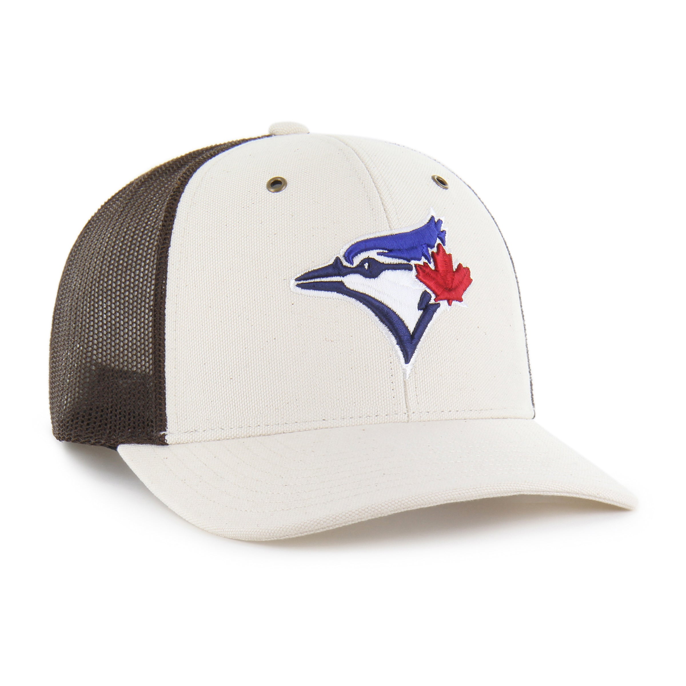 47-trucker-toronto-blue-jays-carhartt-cap-natural image 4
