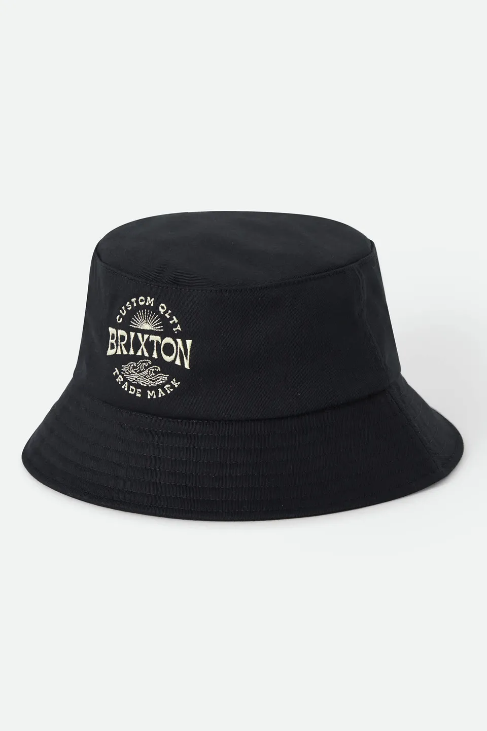brixton-current-bucket-hat-fischerhut-schwarz-packable image 1