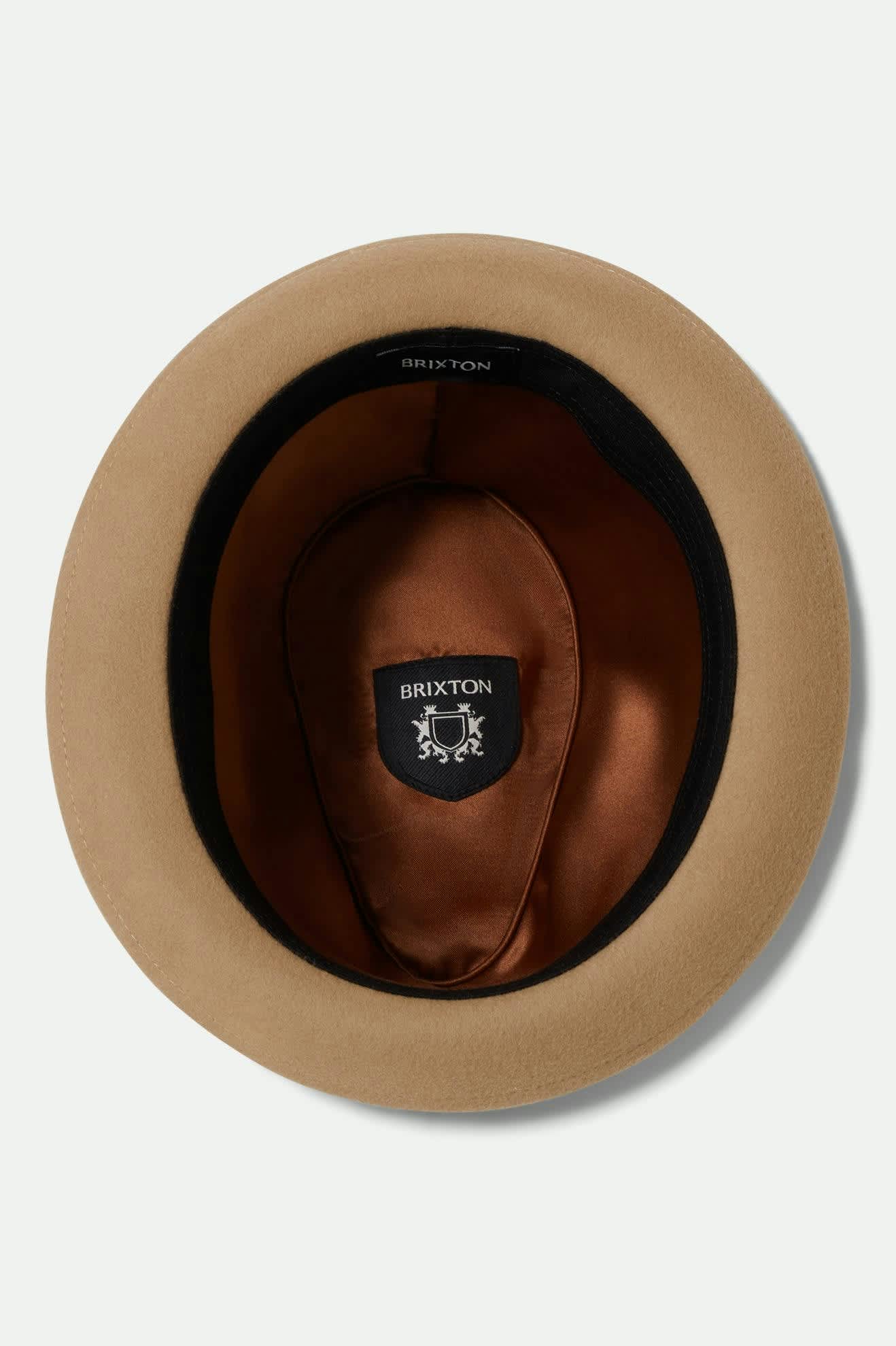 brixton-gain-fedora-sand-wollmischung-kurzkrempe image 5
