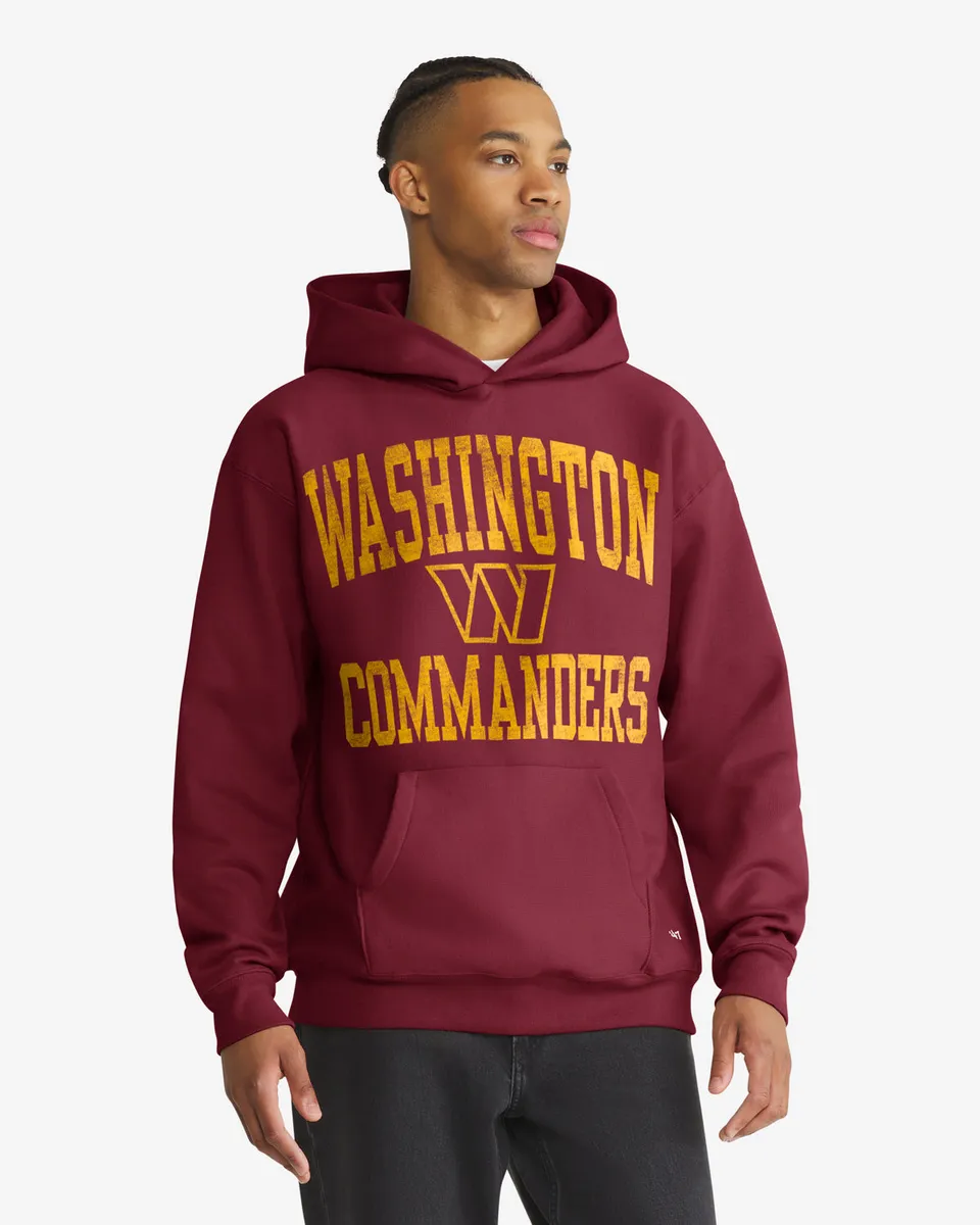 47-brand-washington-commanders-foundation-hoodie-cardinal image 1