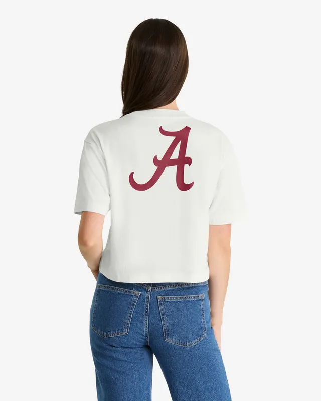 47-reed-city-alabama-crimson-tide-t-shirt-sandstone-damen image 1