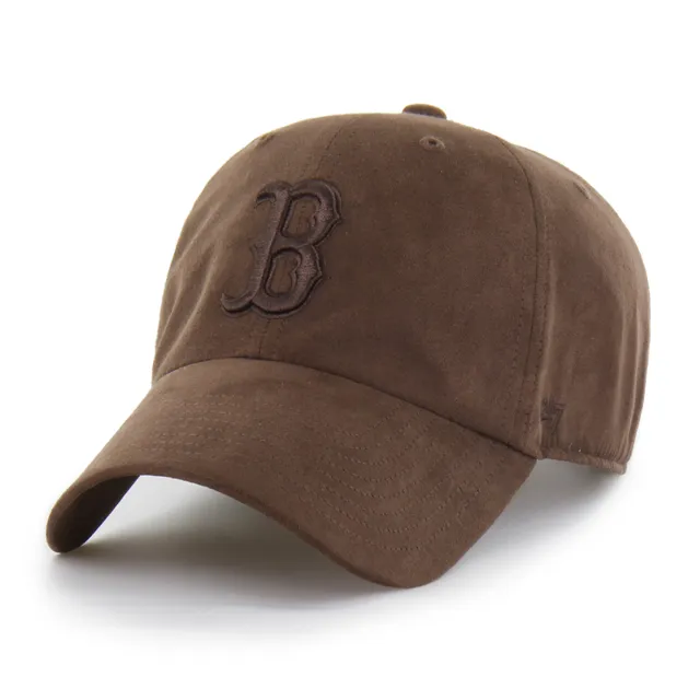 47-brand-clean-up-boston-red-sox-ballpark-suede-cap-brown image 1