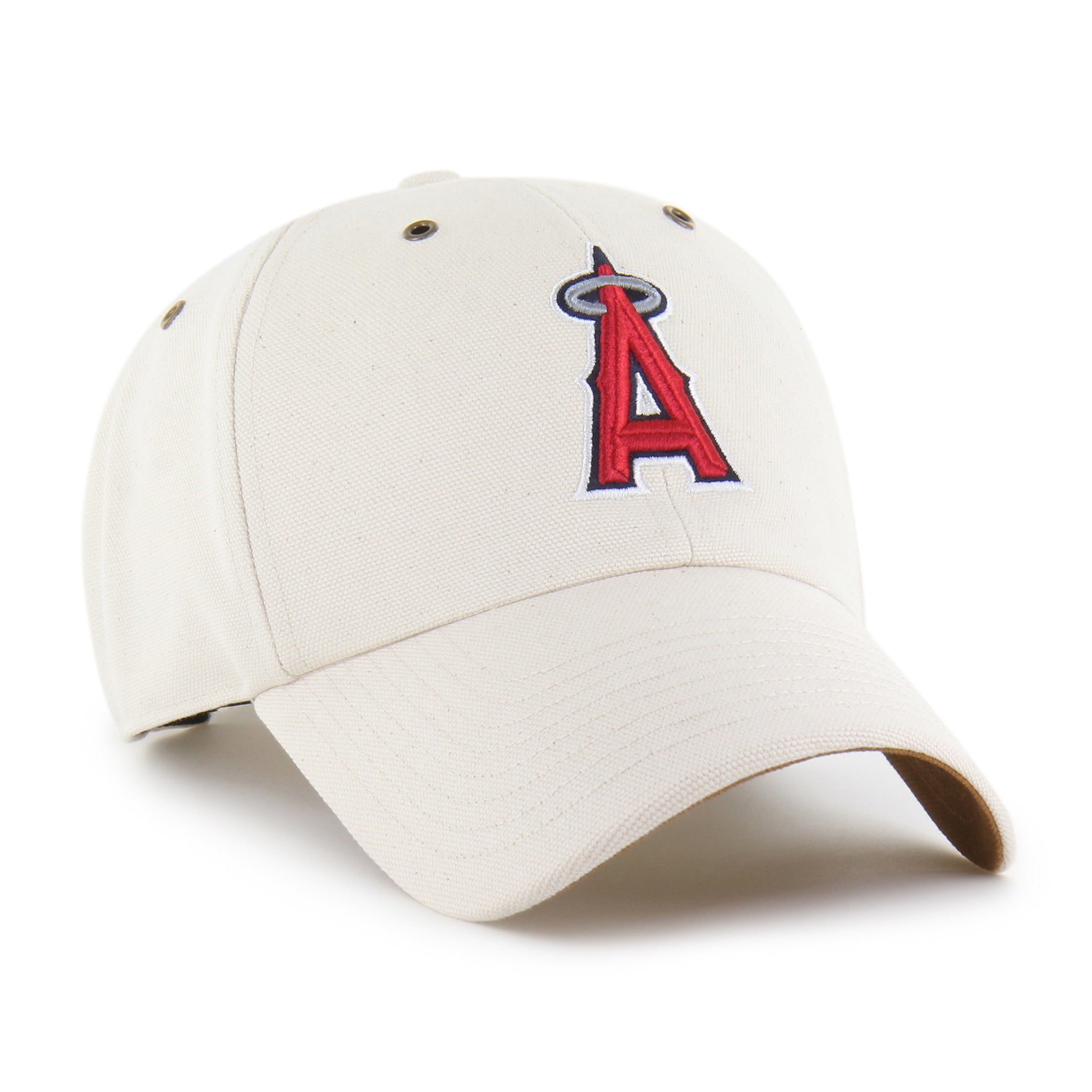 47-brand-47-clean-up-los-angeles-angels-cap-natural-strapback image 4