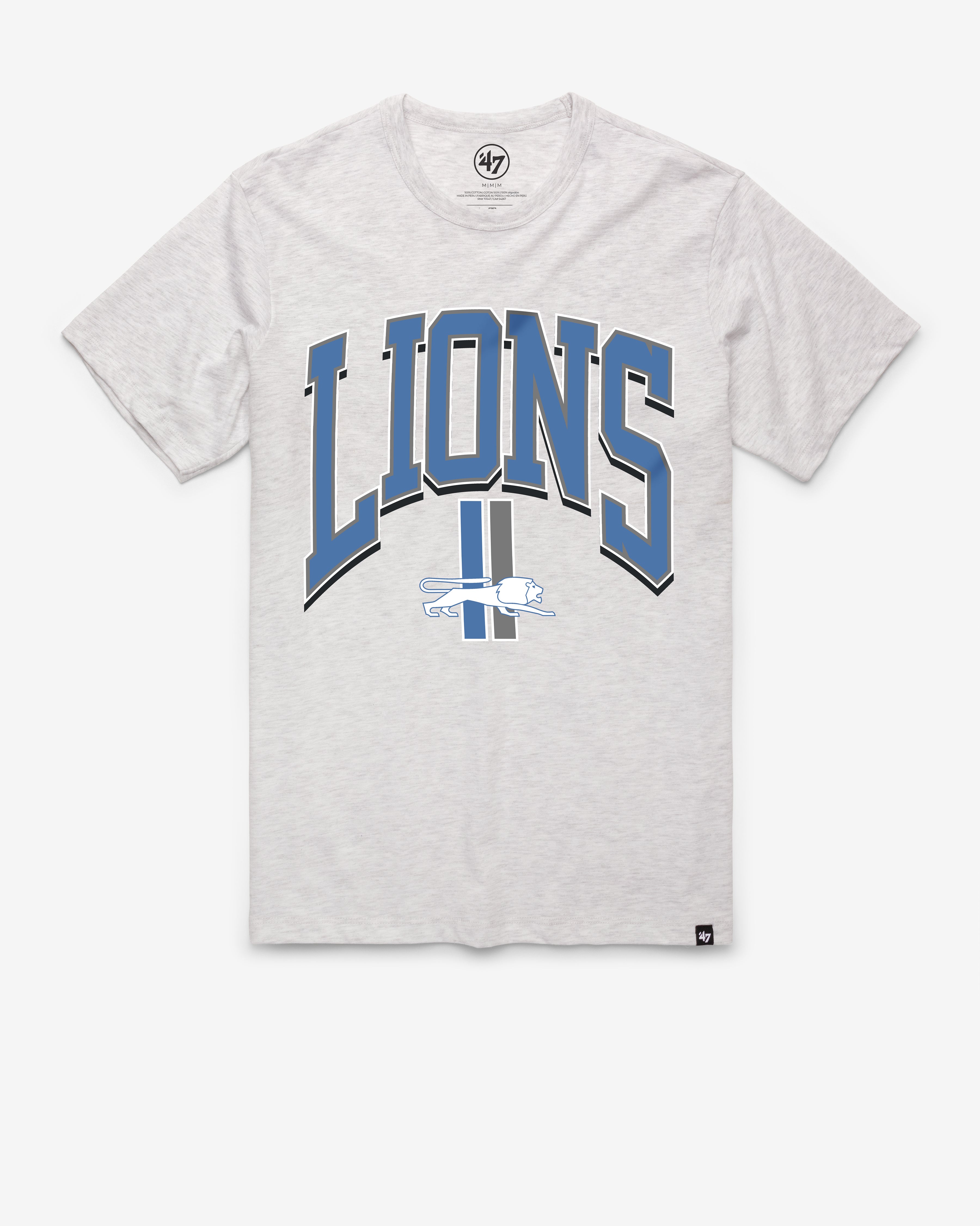 47-franklin-detroit-lions-t-shirt-relay-grey-herren image 1