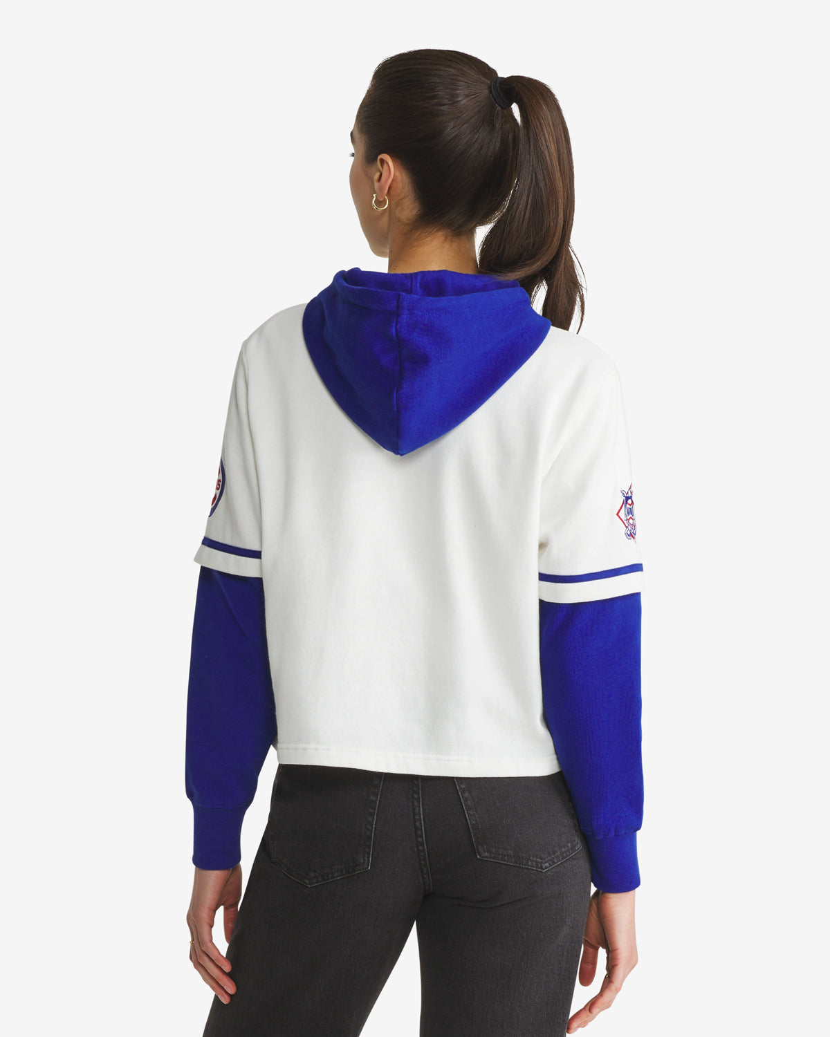 47-brand-shortstop-chicago-cubs-trifecta-hoodie-wei-damen image 2