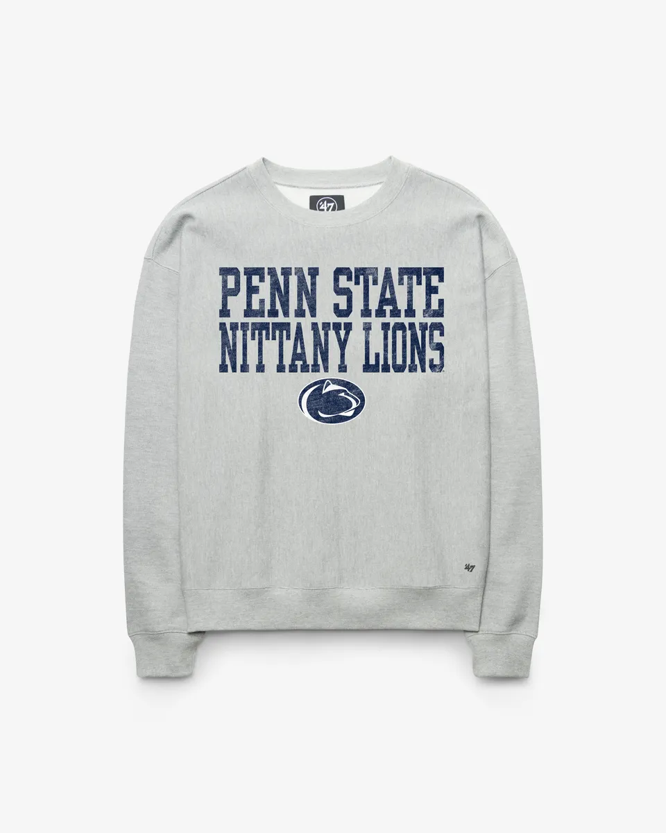 47-brand-penn-state-campus-stack-sweatshirt-quartz-grey image 1