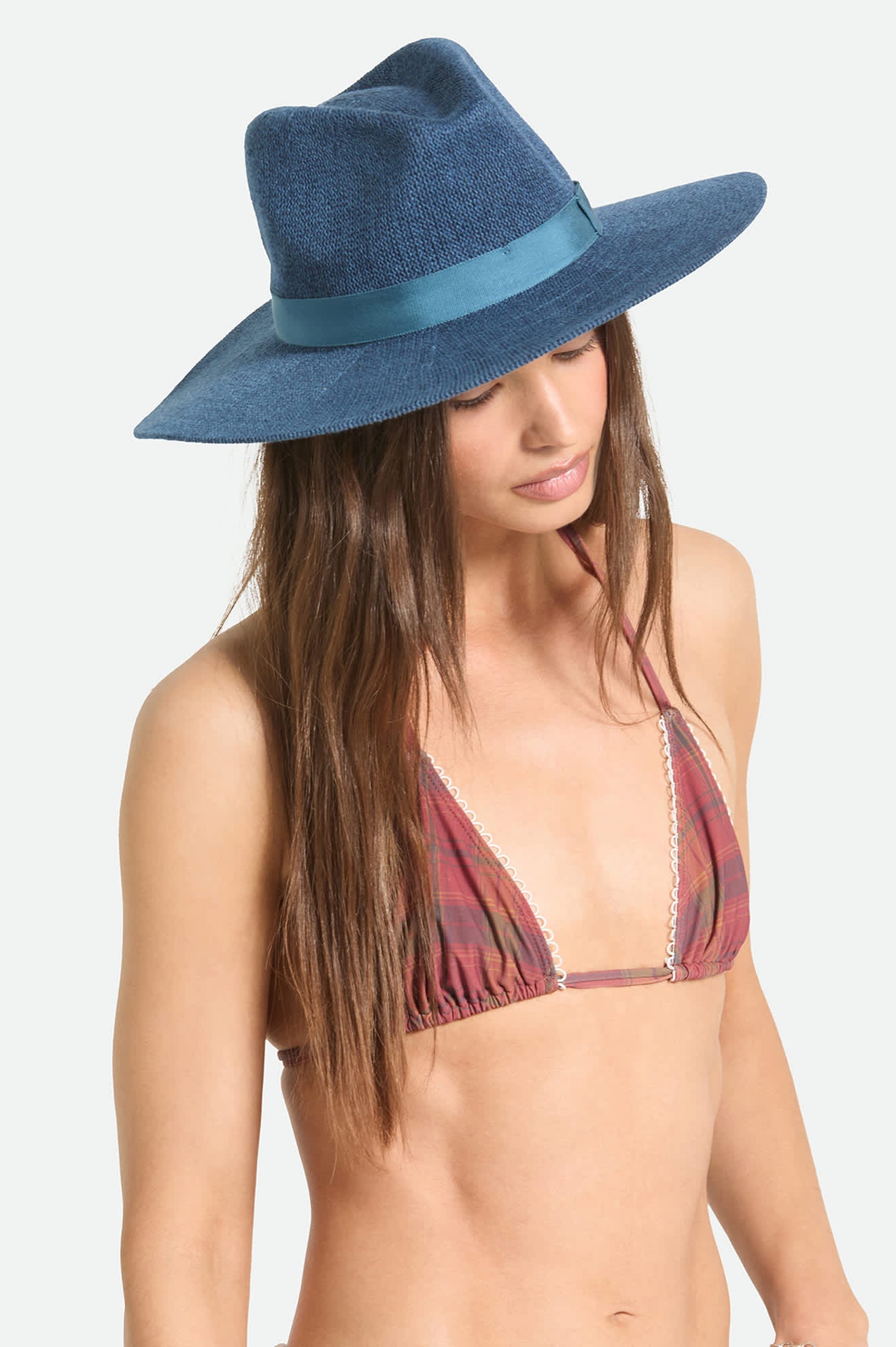 brixton-lyons-knit-packable-hut-midnight-blue-baumwolle image 5