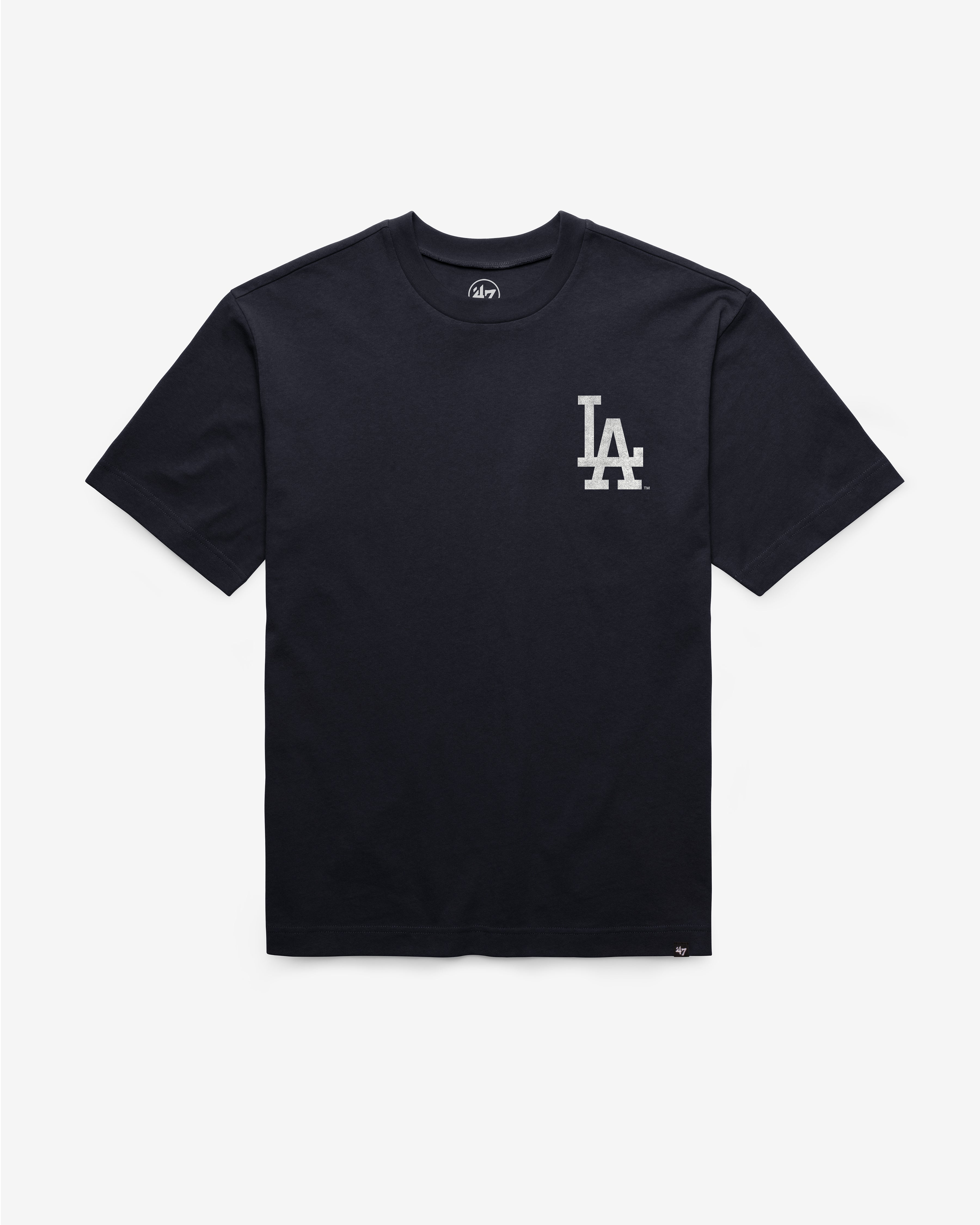 47-brand-foundation-tee-dodgers-circle-city-backer-t-shirt-navy image 2