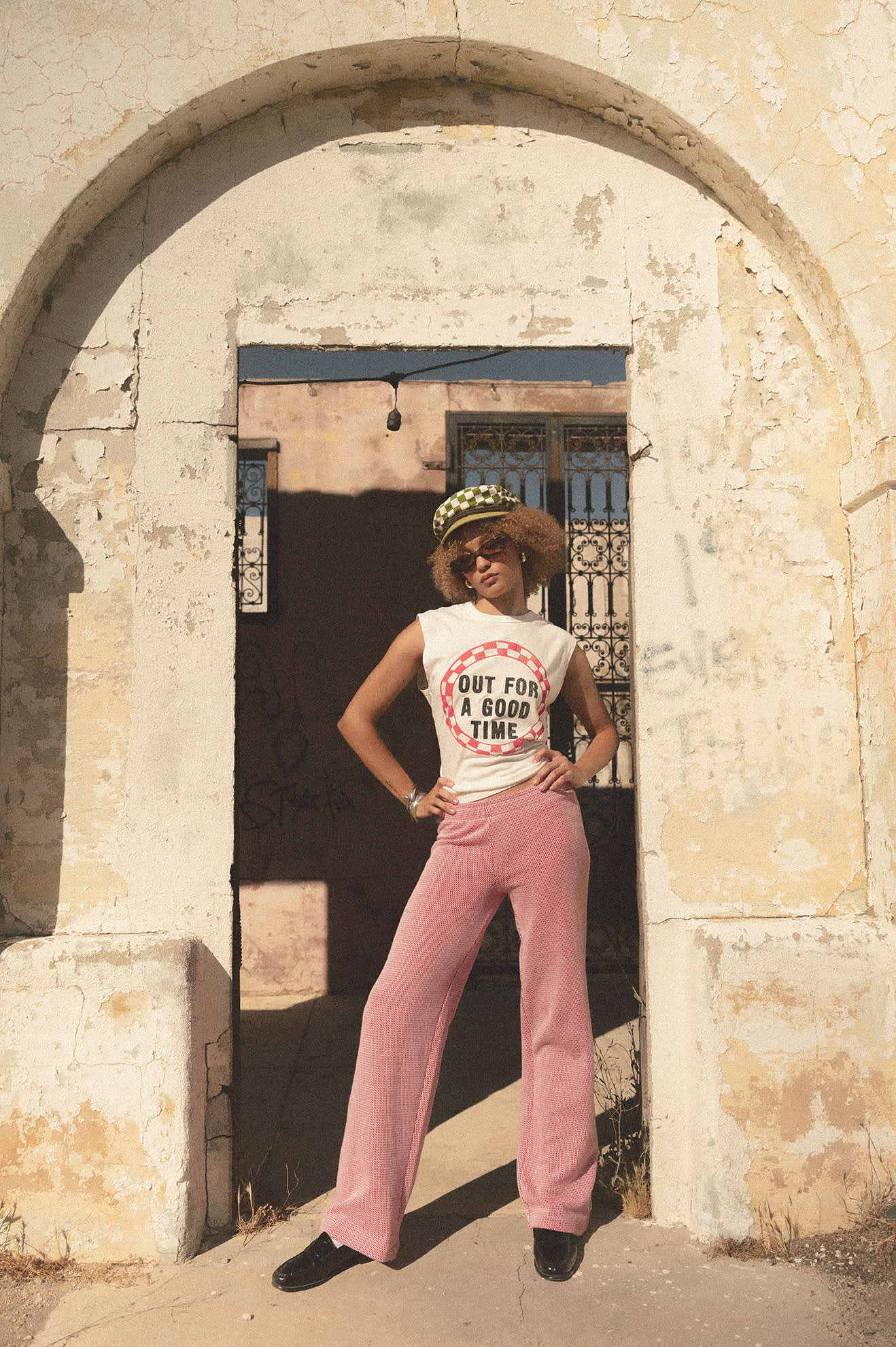 brixton-siesta-knit-pant-hose-adrenaline-rush-white-weave-baumwolle image 7